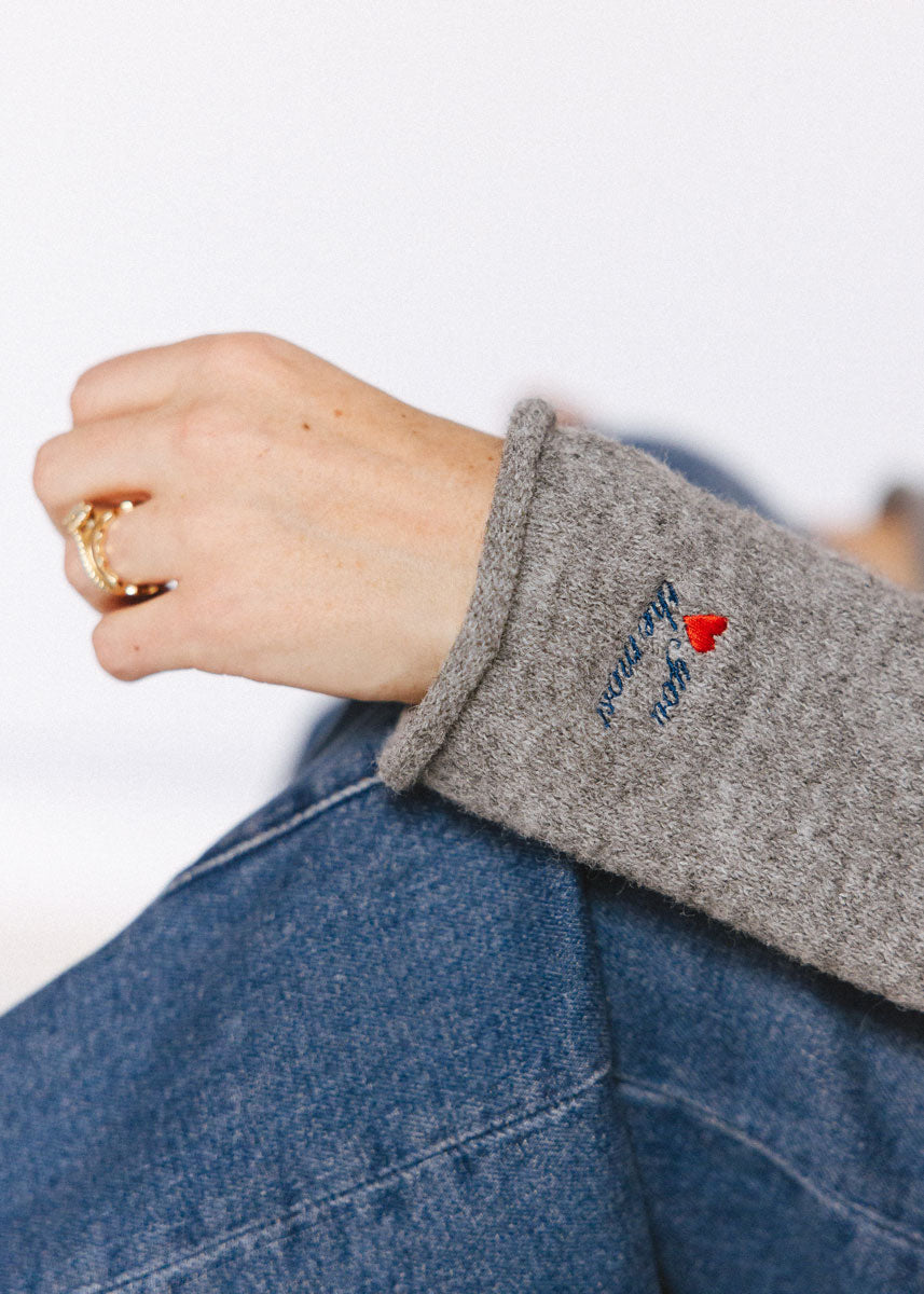 Piper Cardigan - Heather Grey