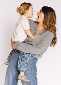 Piper Cardigan - Heather Grey