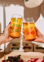 You Serious Clark Beer Glass - 16 oz