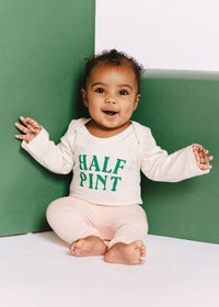 Half Pint Long Sleeve Onesie