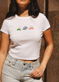 Hats Off To Chicago Baby Tee