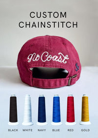Chainstitch Chicago Puff Baseball Cap - Black
