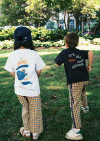 Chicago Hat Stack Toddler Tee - White