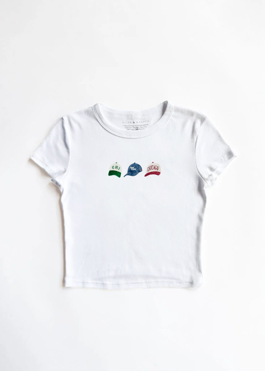 Hats Off To Chicago Baby Tee