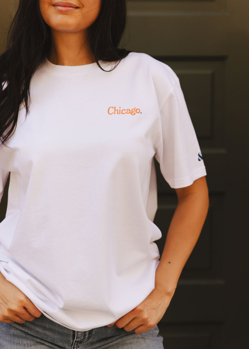 Chicago Hat Stack Tee