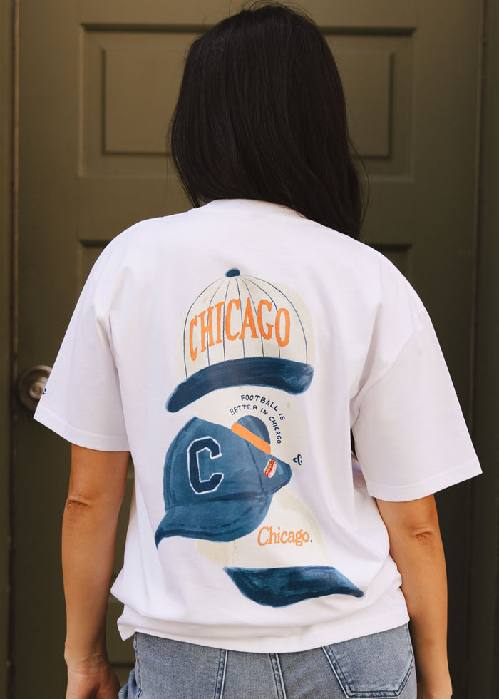 Chicago Hat Stack Tee