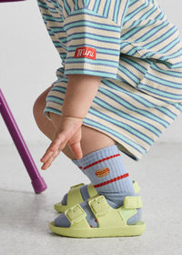 Mini Hot Dog Sock - Blue