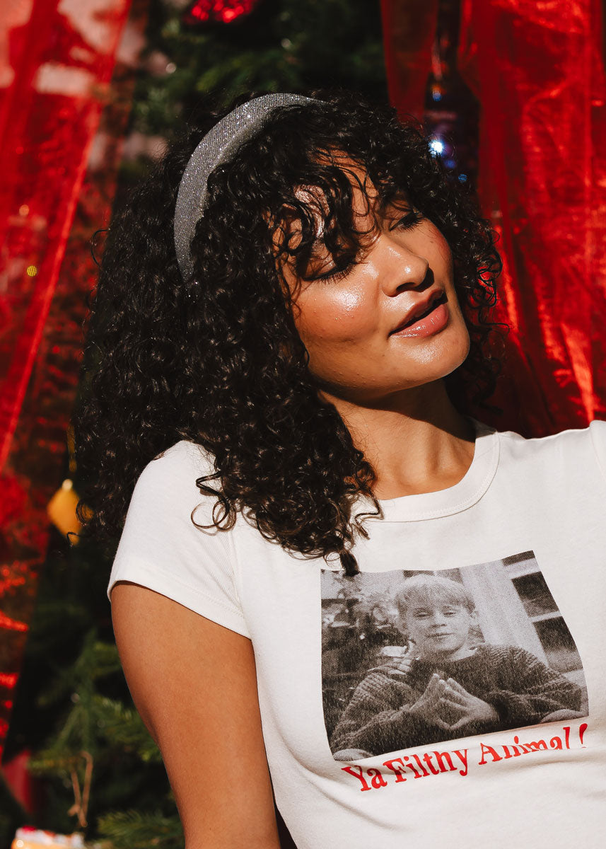 Sparkle Headband - Dark Grey