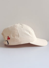 Chi Heart Dad Hat - Ivory