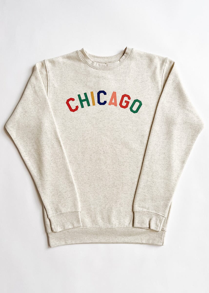 Sweet Home Chicago Sweatshirt - Heather Natural