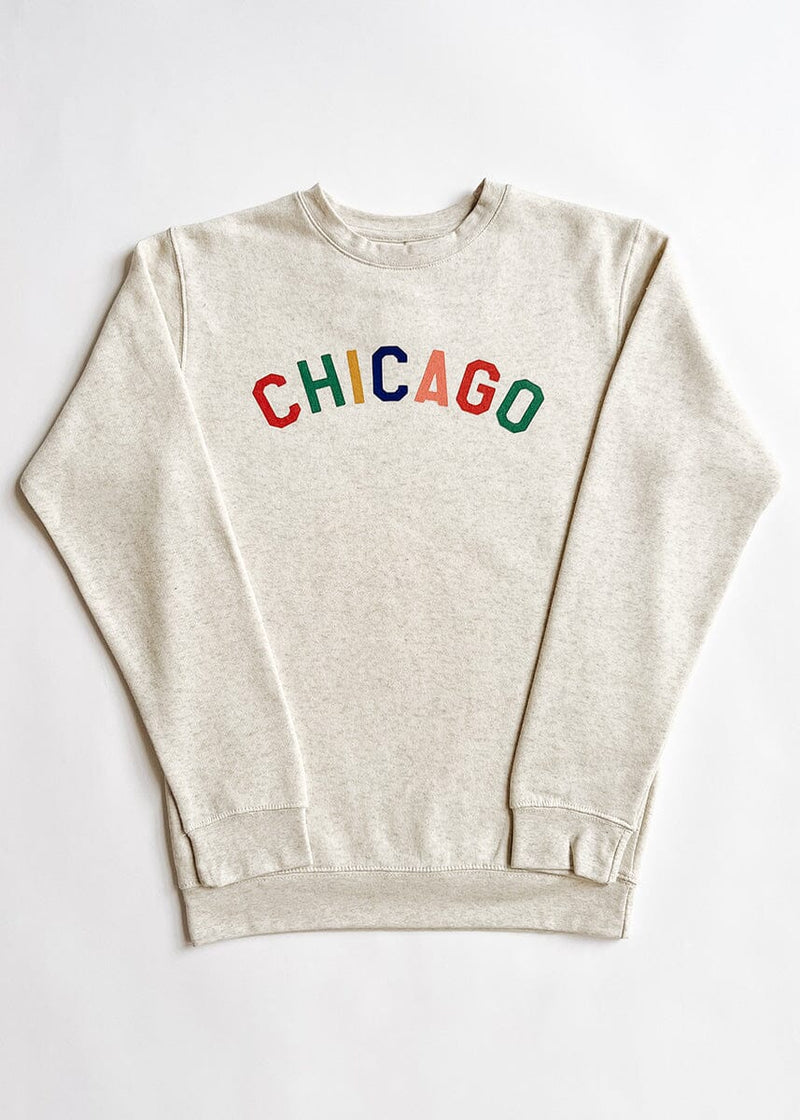 Sweet Home Chicago Sweatshirt - Heather Natural