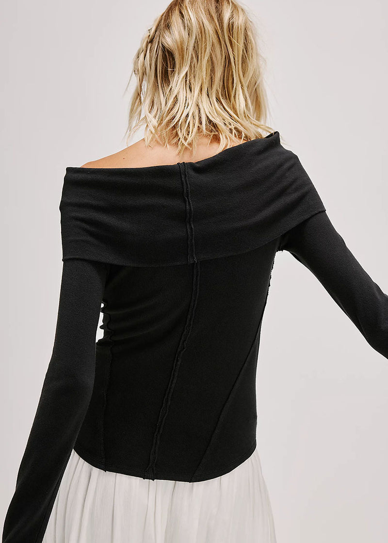 Iris Layering Top - Black