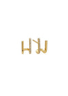 High Society Huggie Hoops - Gold