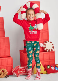 Holiday Homies Crewneck Sweatshirt - Red