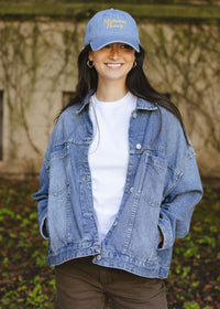 Midwest Honey Dad Hat - Dark Denim