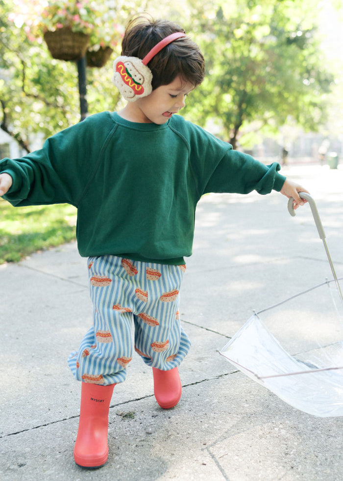 Mini Wonder Sherpa Earmuff - Hot Dog