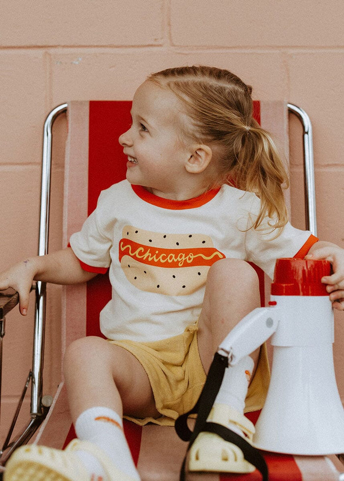 Chicago Dog Ringer Tee