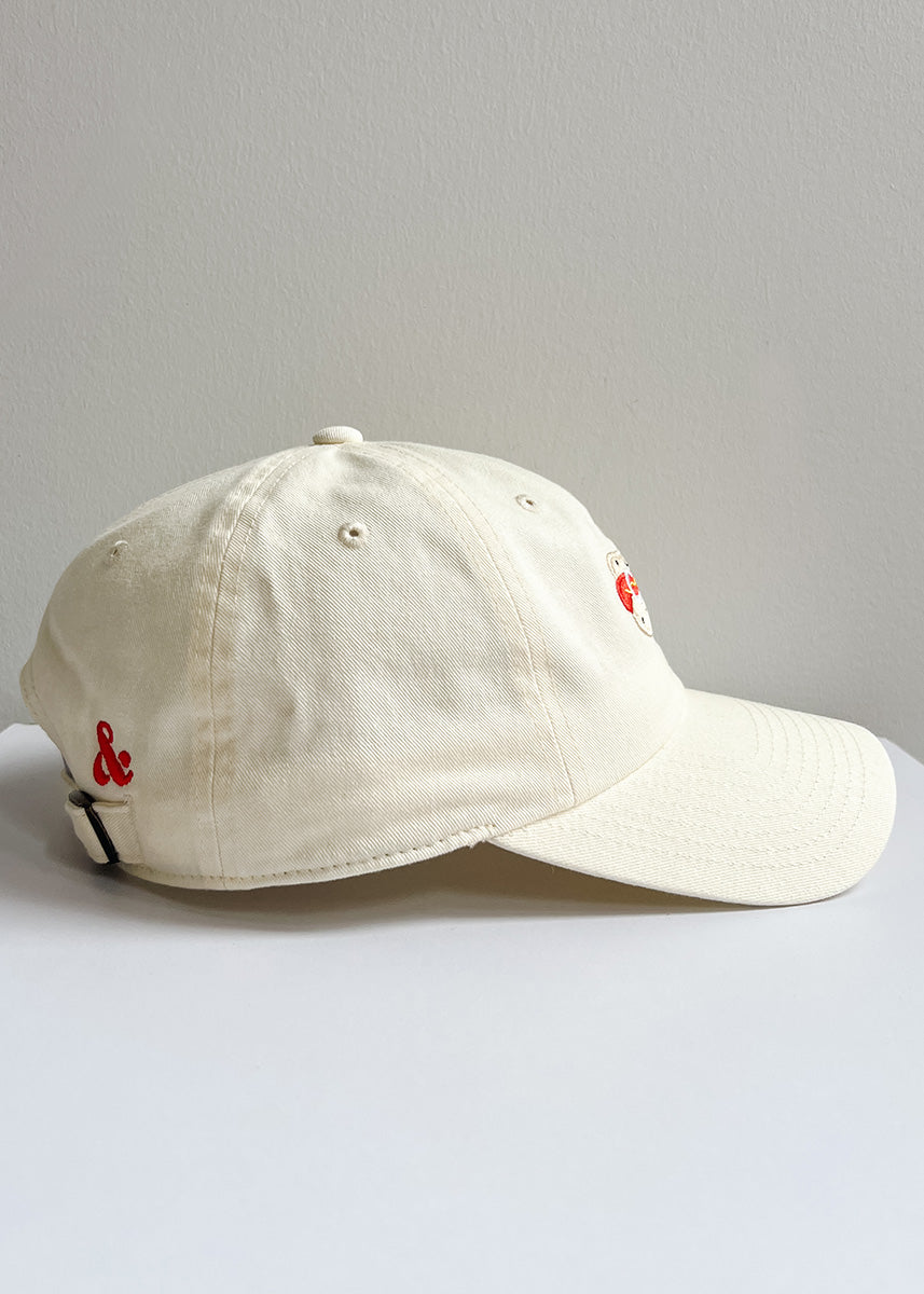 Chi Hot Dog Icon Hat - Ivory