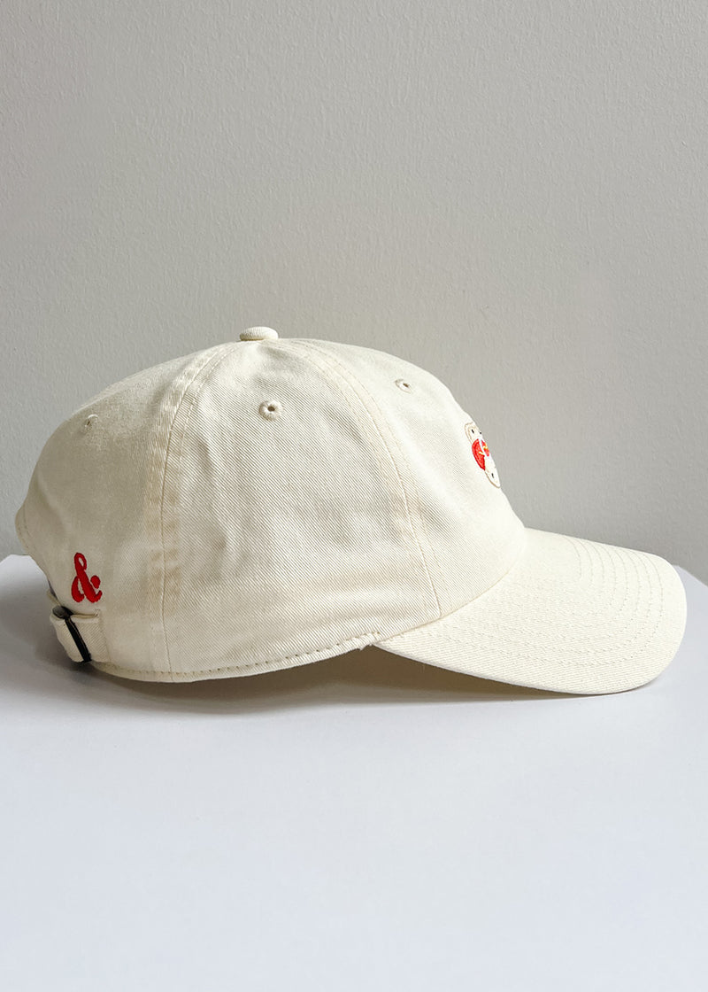 Chi Hot Dog Icon Hat - Ivory