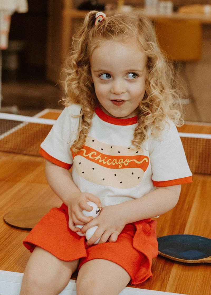 Chicago Dog Ringer Tee
