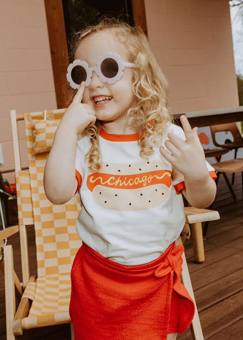 Chicago Dog Ringer Tee