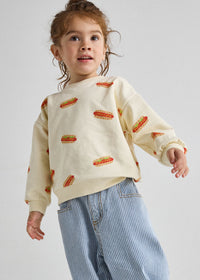 Hot Dog Oversized Sweatshirt
