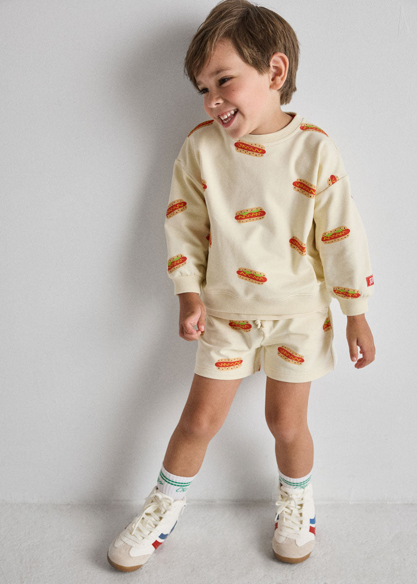Hot Dog Sweat Short