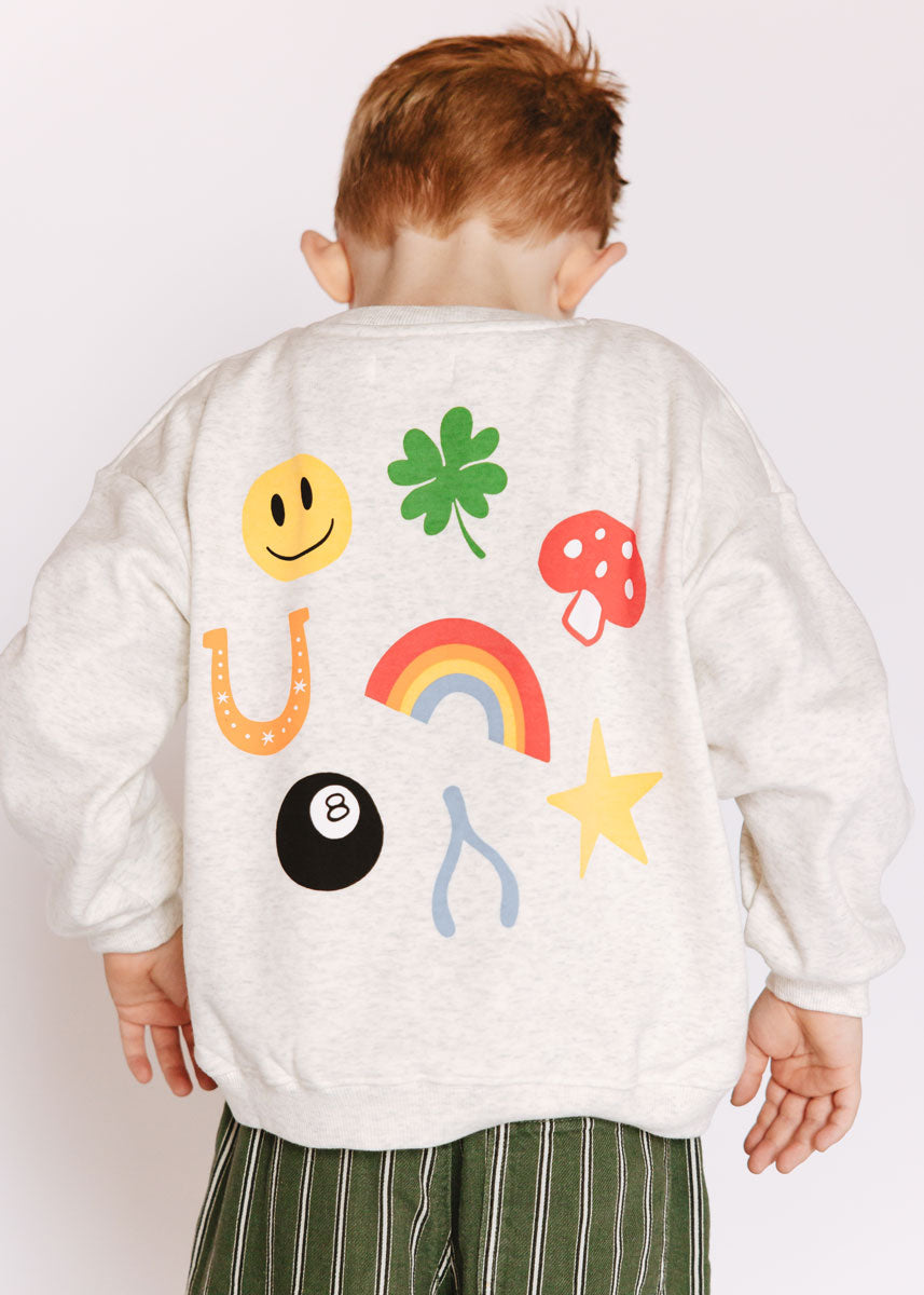 Lucky Icons Oversized Sweatshirt