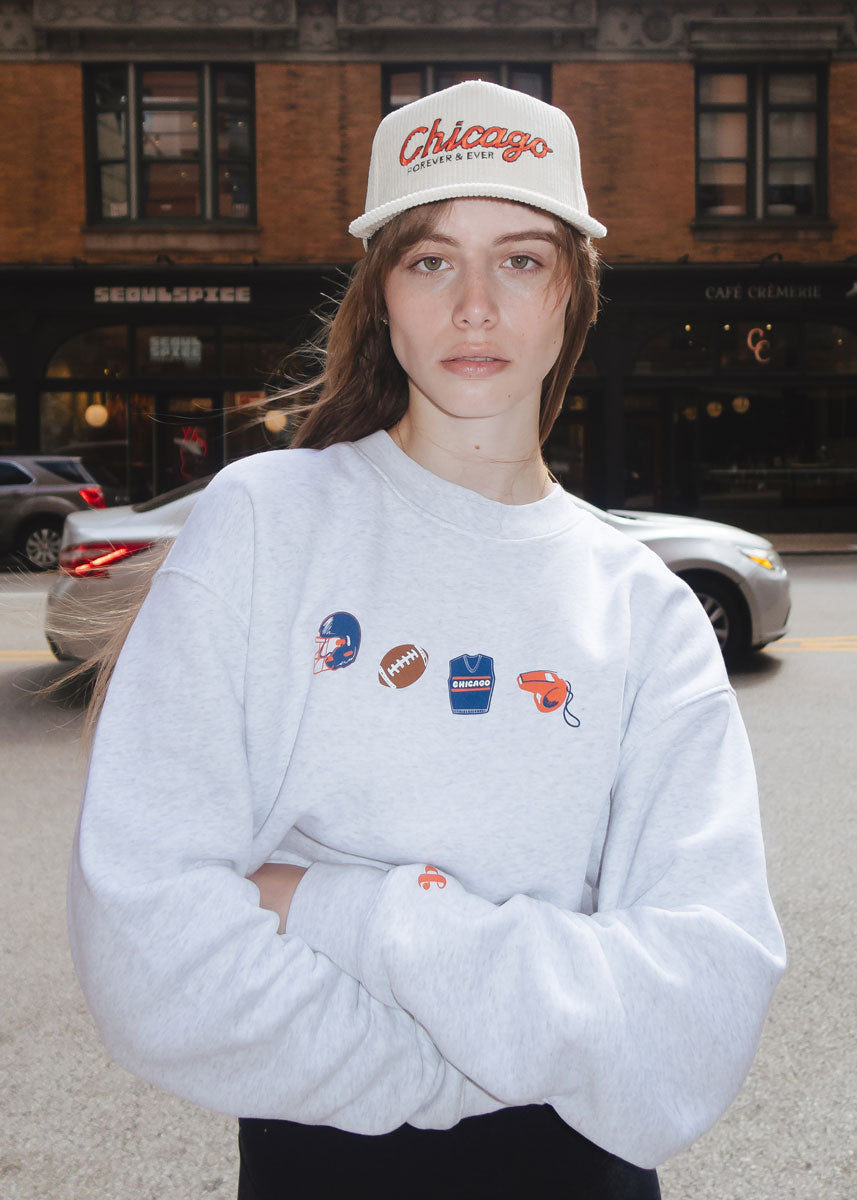 Chicago Football Icons Sweatshirt