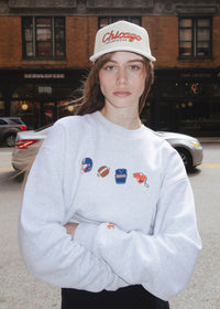 Chicago Football Icons Sweatshirt