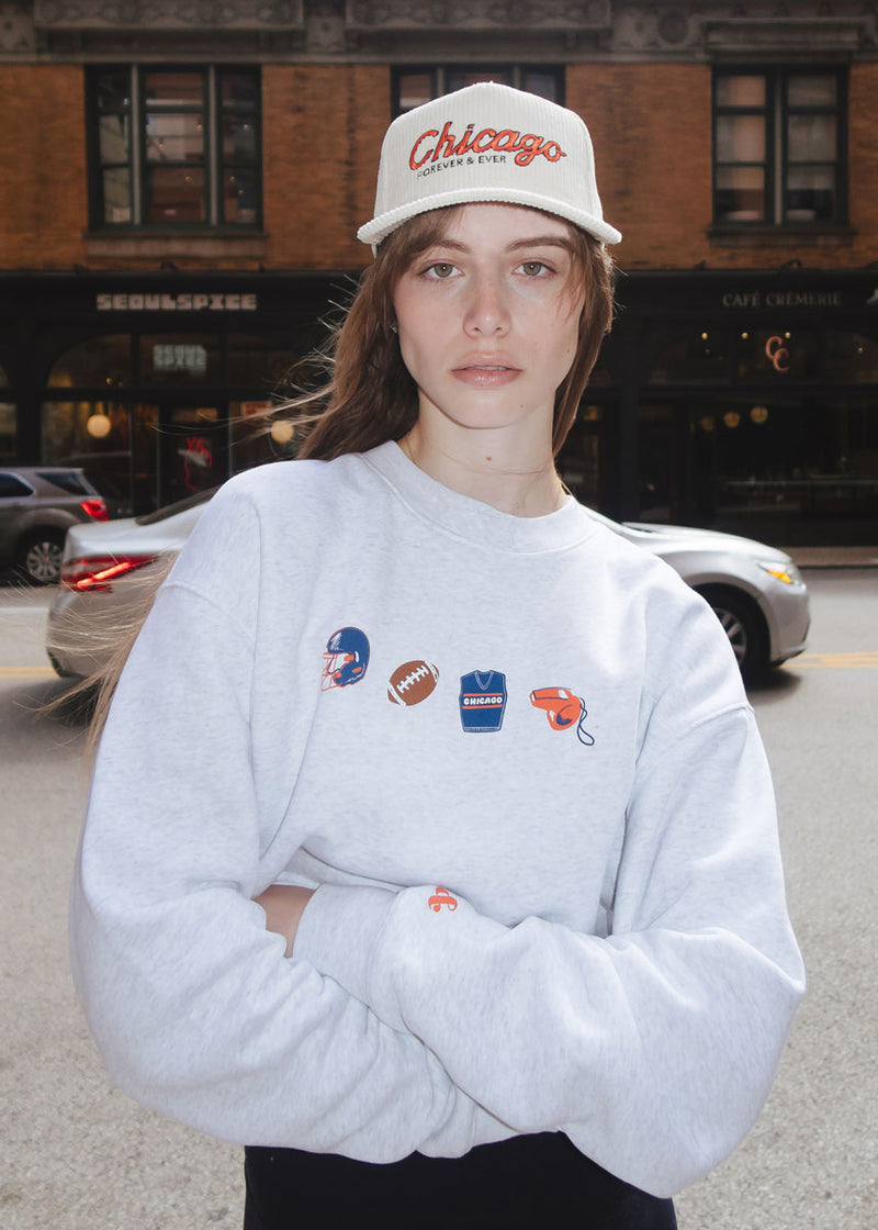 Chicago Football Icons Sweatshirt