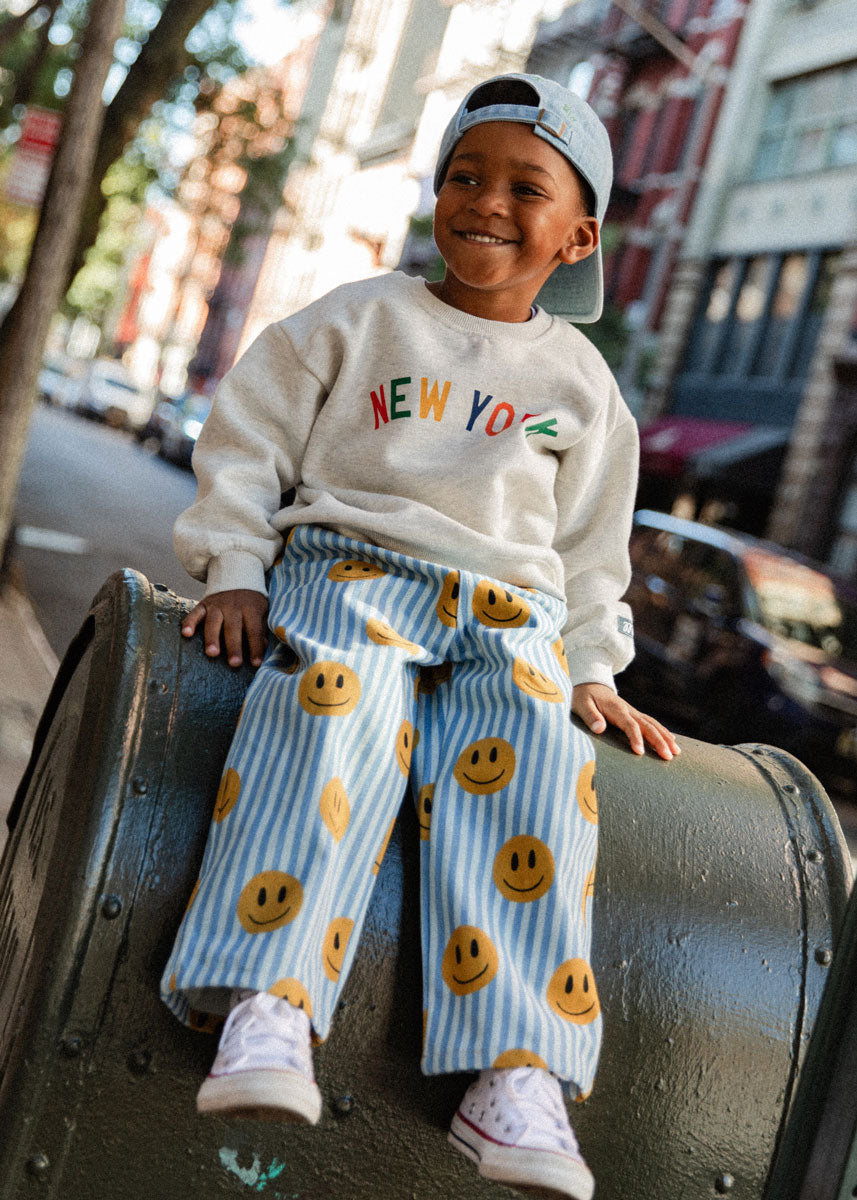 Toddler NYC Icons Dad Hat - Denim