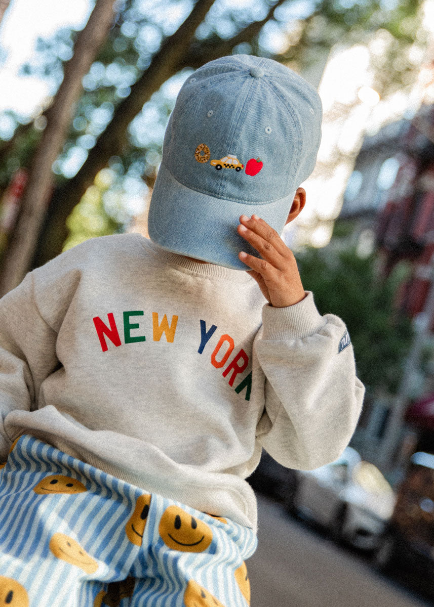 Youth NYC Icons Dad Hat - Denim