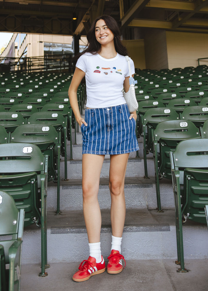 Cubs Icons Baby Tee