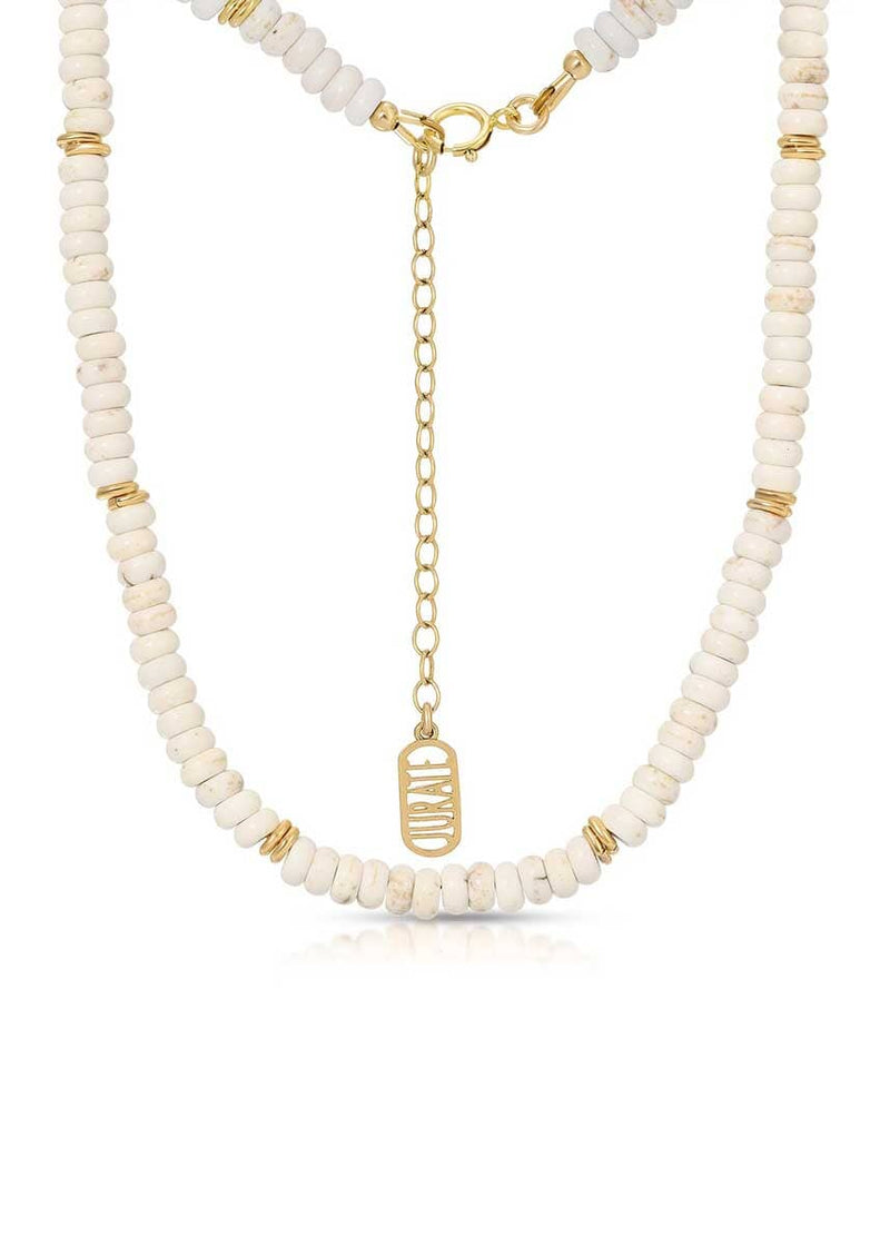 It's A Mood Necklace - White