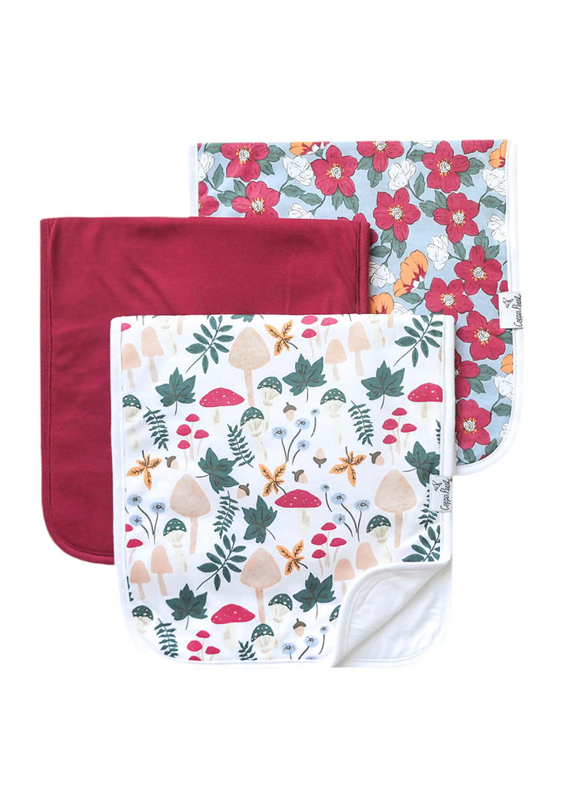 Ivy Burp Cloth Set - 3-Pack