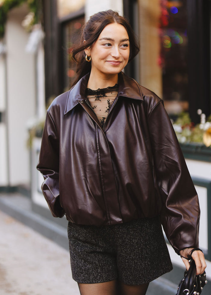 Raevin Jacket - Dark Brown