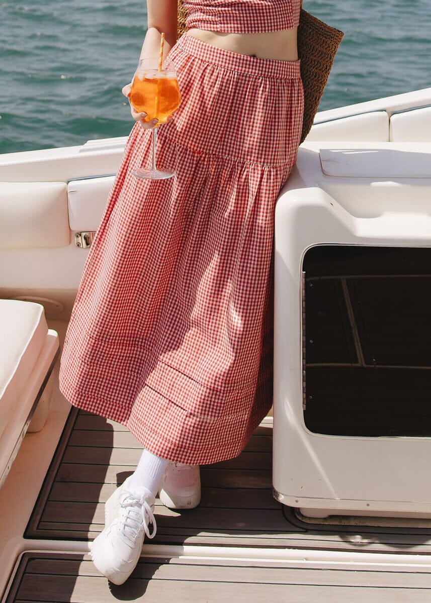 andmary Mia check skirt　Mサイズ ANDMARY】Mia check skirt