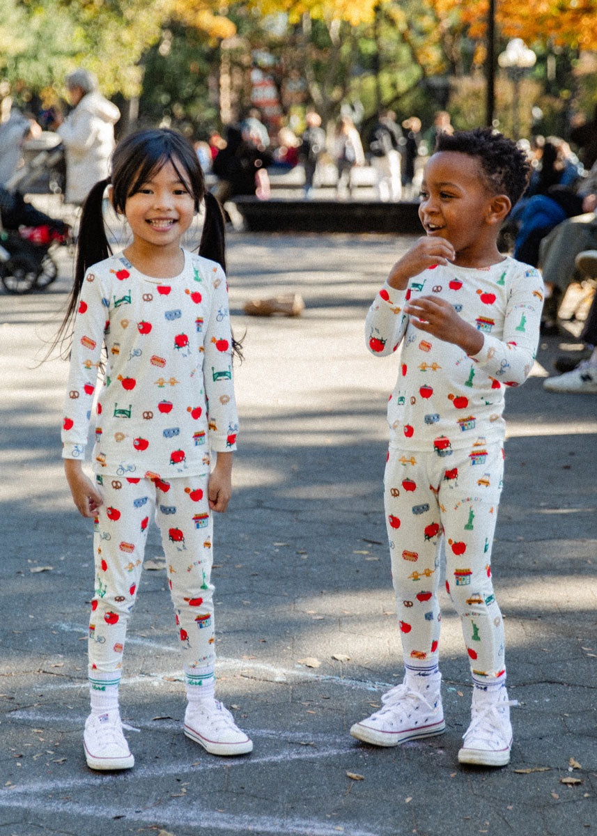 New York Field Trip Loungewear Set - L/S and Pants