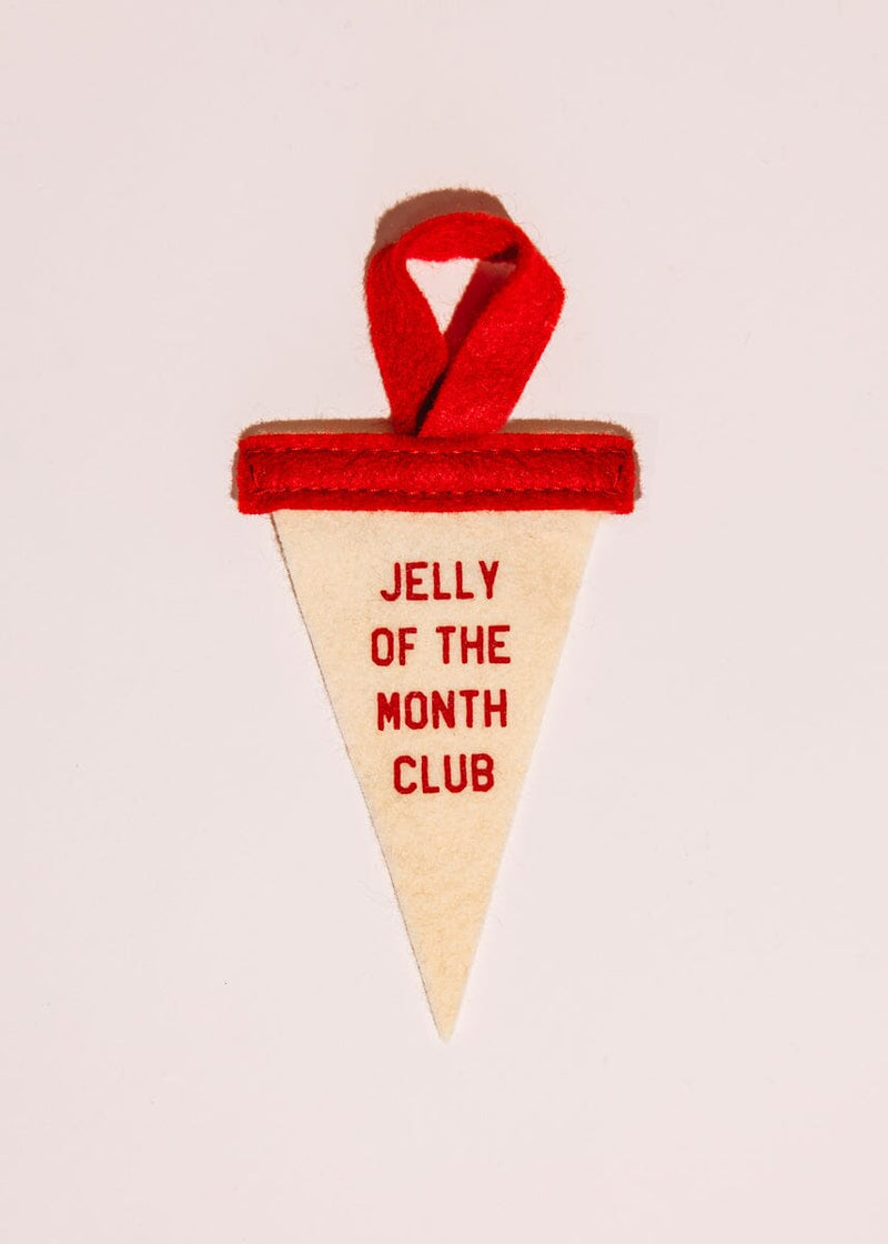 Mini Pennant Ornament - Jelly of the Month Club