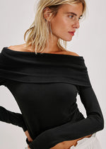 Iris Layering Top - Black