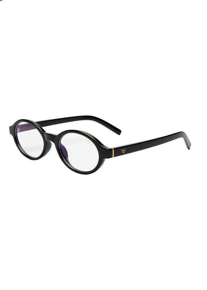 Josie Glasses - Black Blue Light
