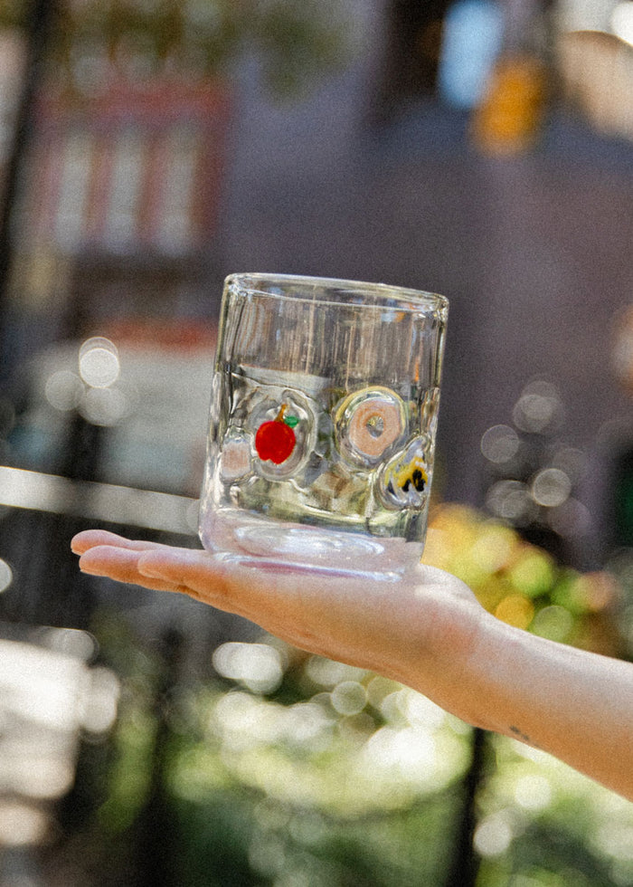New York Icons Juice Glass