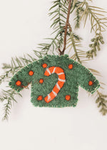 Wool Felt Sweater Ornament