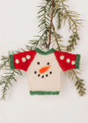 Wool Felt Sweater Ornament