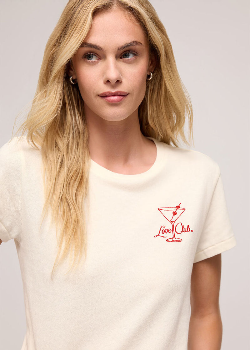 Love Club Daytrip Tee - Sea Salt