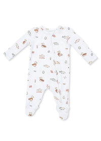 2-Way Zipper Footie - Lake Cuties