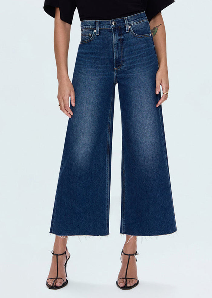 Lana Cropped High-Rise Ultra Wide Leg Jean - Broadway