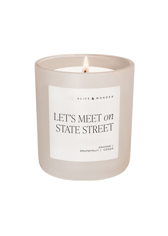 Let's Meet On State Street Soy Candle - 15oz