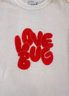 Love Bug Onesie – Natural